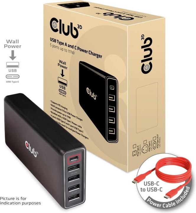 Productafbeelding Club 3D CAC-1903 (87 W)