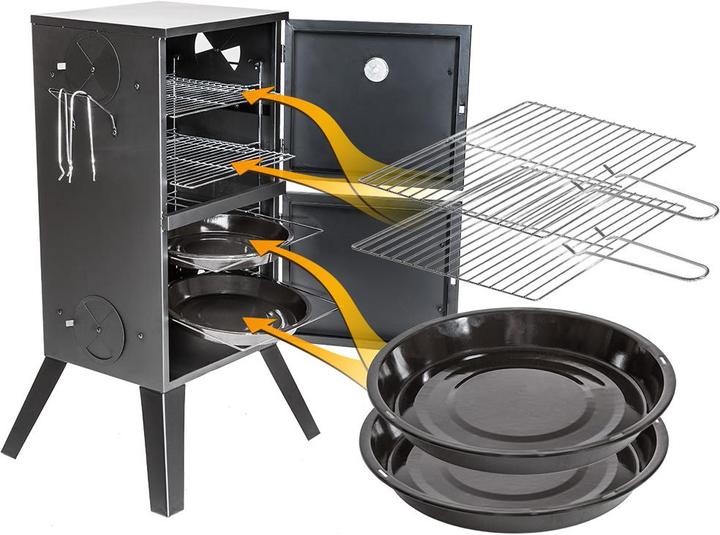 Produktbild tectake Räucherofen (35.50 cm)