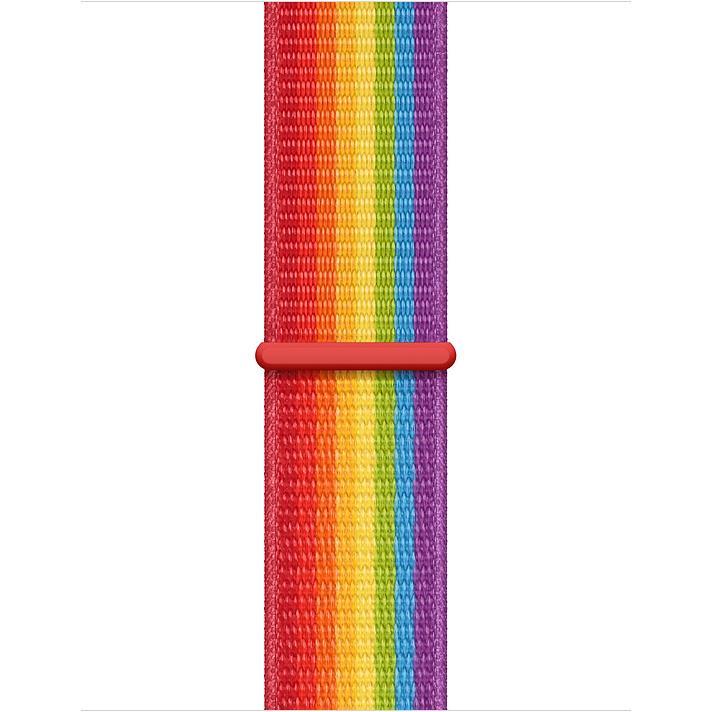 Apple Sport Loop (44 mm, gewebtes Nylon), Uhrenarmband, Mehrfarbig