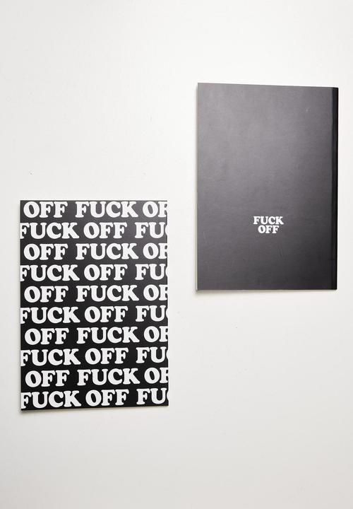 Produktbild Mister Tee Fuck Off Exercise Book 2-Pack