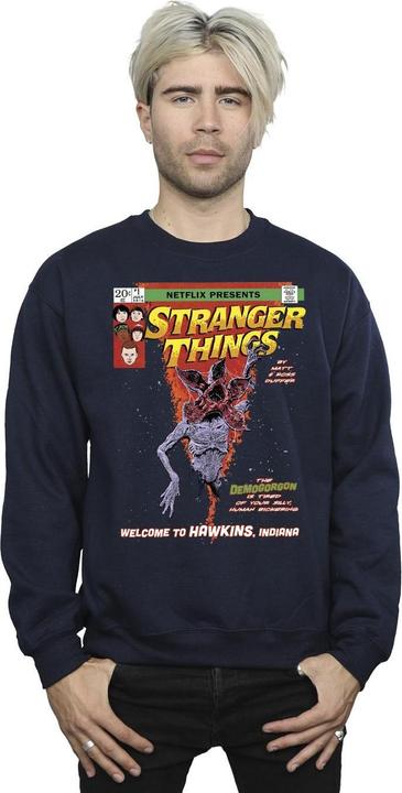 Actual product image Netflix Mens Stranger Things Comic Cover Sweatshirt (L)