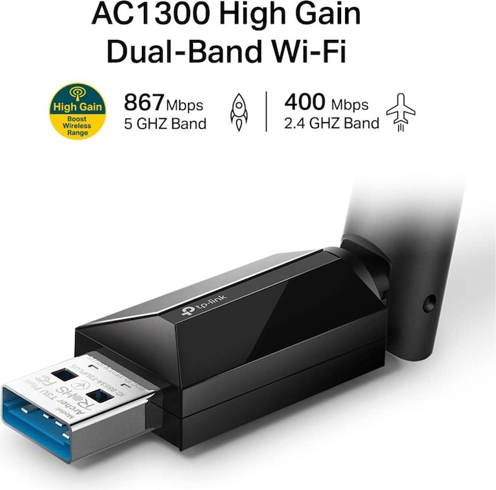 Actual product image TP-Link Archer T3U Plus (USB 3.0)