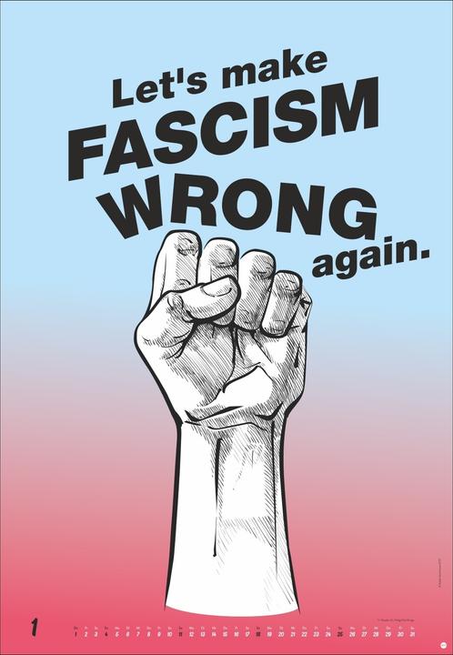 Produktbild Fight for your Rights Posterkalender 2026