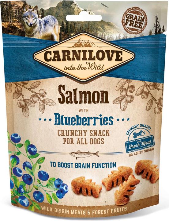 Produktbild Carnilove Salmon with Blueberries (Senior, Adult, Junior, 1 Stk., 200 g)