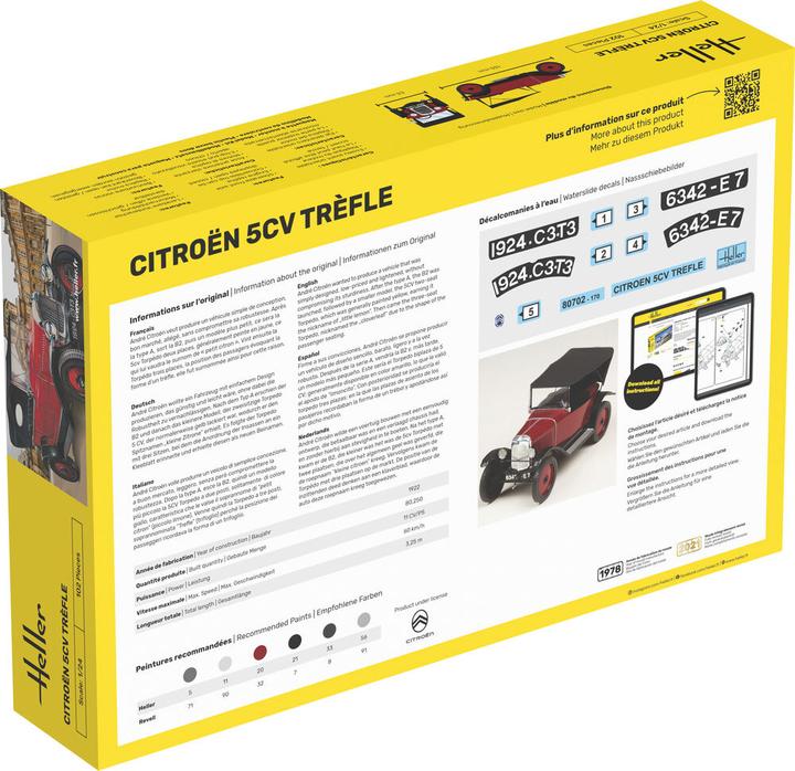 Image du produit Heller Citroen Trefle
