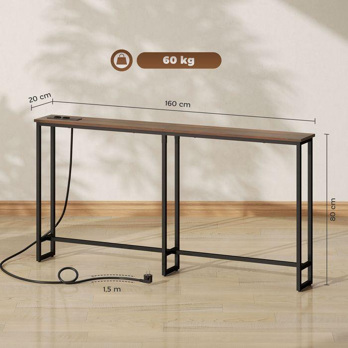 Image du produit Swisshandel24 Table console (160 x 20 x 80 cm)