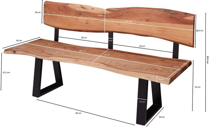 Produktbild Wohnling Gaya (180 cm)