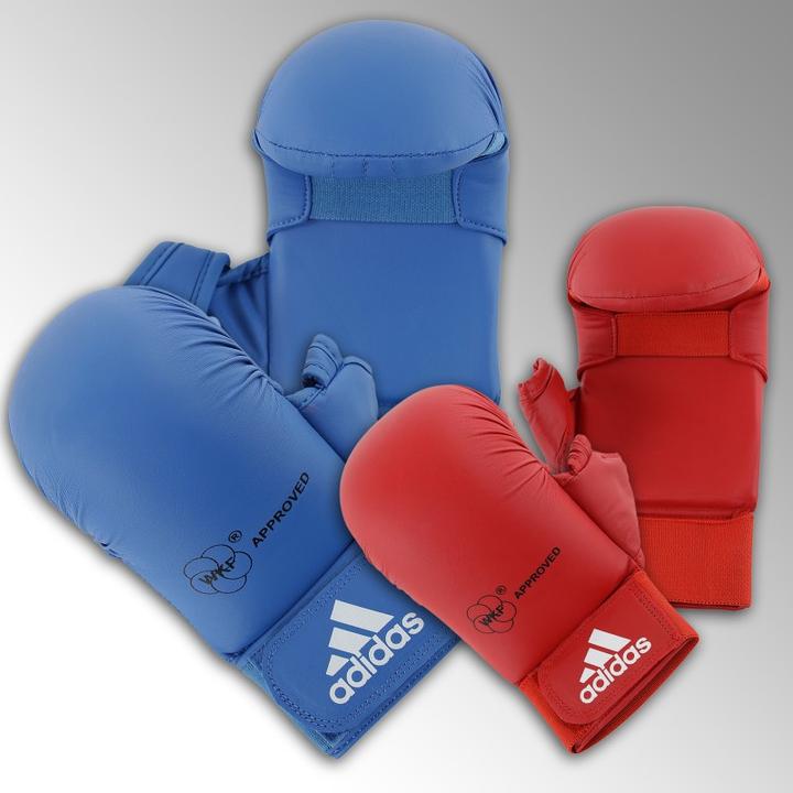 Actual product image adidas WKF Karate Faustschutz mit Daumenschutz (S)