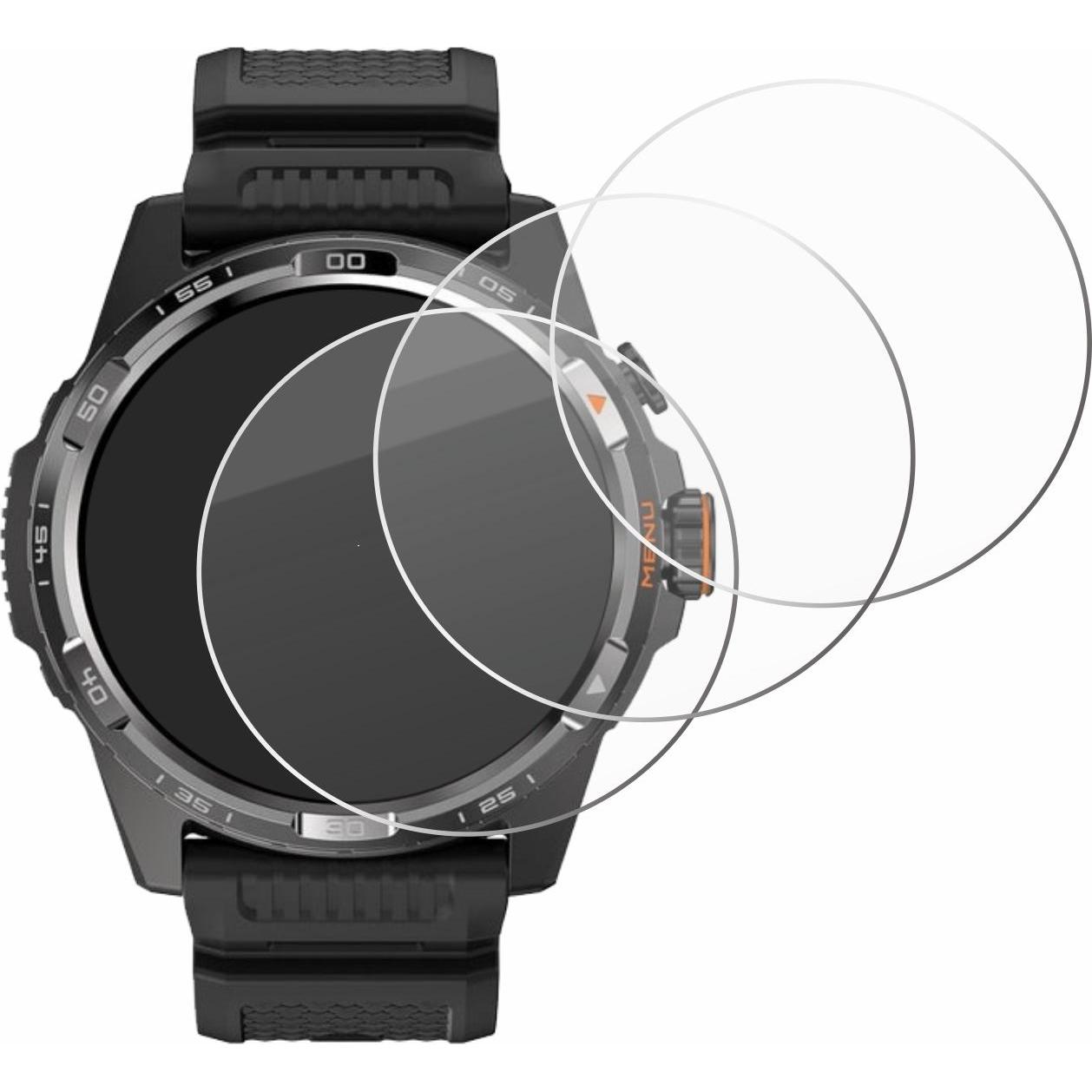 Thumbnail - BROTECT Panzerglas Displayschutz 9H Schutzglas Glas Klar Transparent, Smartwatch Schutzfolie, Transparent