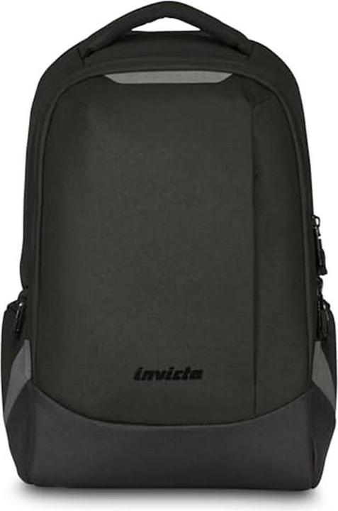 Invicta Unisex-Rucksack mit Laptopfach, USB-Anschluss und wasserabweisender Verarbeitung (20 l)