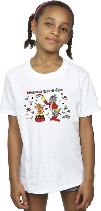 Produktbild Tom & Jerry Wanna Have Fun TShirt Mädchen (128)