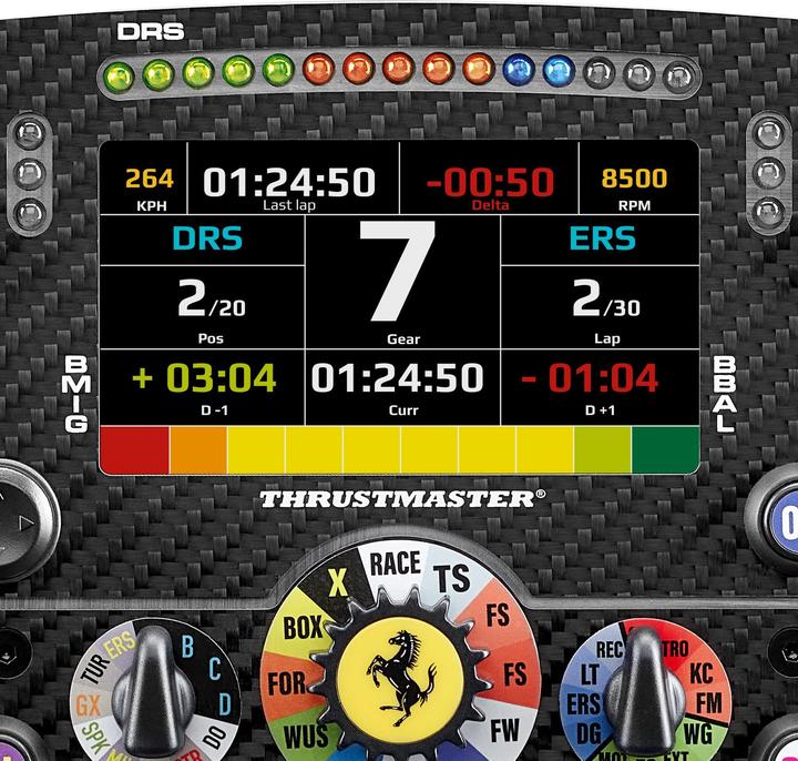 Actual product image Thrustmaster AddOn Thrustm. Ferrari SF25 Edition Lenkrad (KON/PC) retail (PC, PS4, PS5, Xbox One S, Xbox Series X)