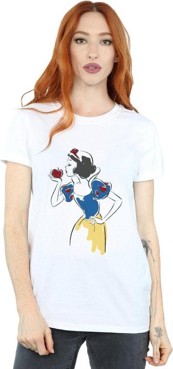 Immagine prodotto Disney Princess Snow White Apple Glitter Maglietta Ampia Donna (L)