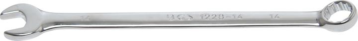 Produktbild BGS Maul-Ringschlüssel extra lang SW 14 mm (14 mm)