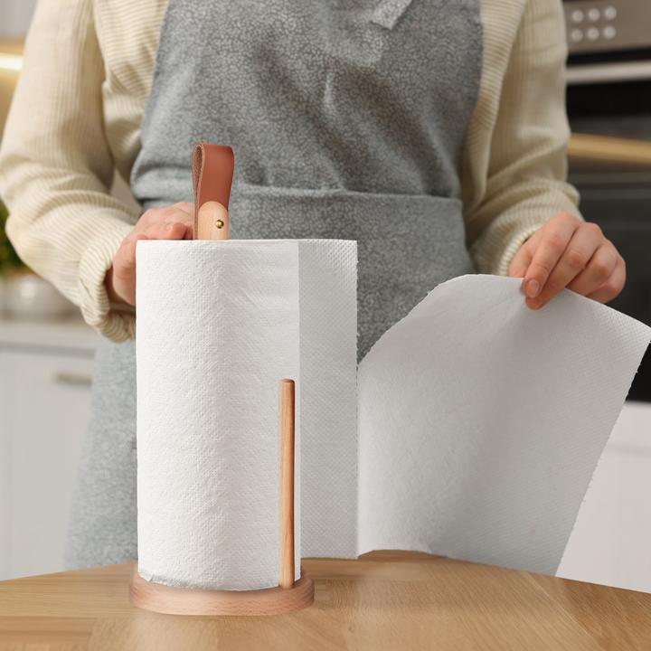 Actual product image Relaxdays Kitchen roll holder