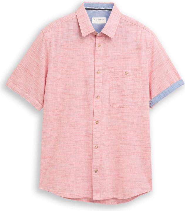 Produktbild Tom Tailor Regular Fit Kurzarmhemd aus Baumwolle (L, M)