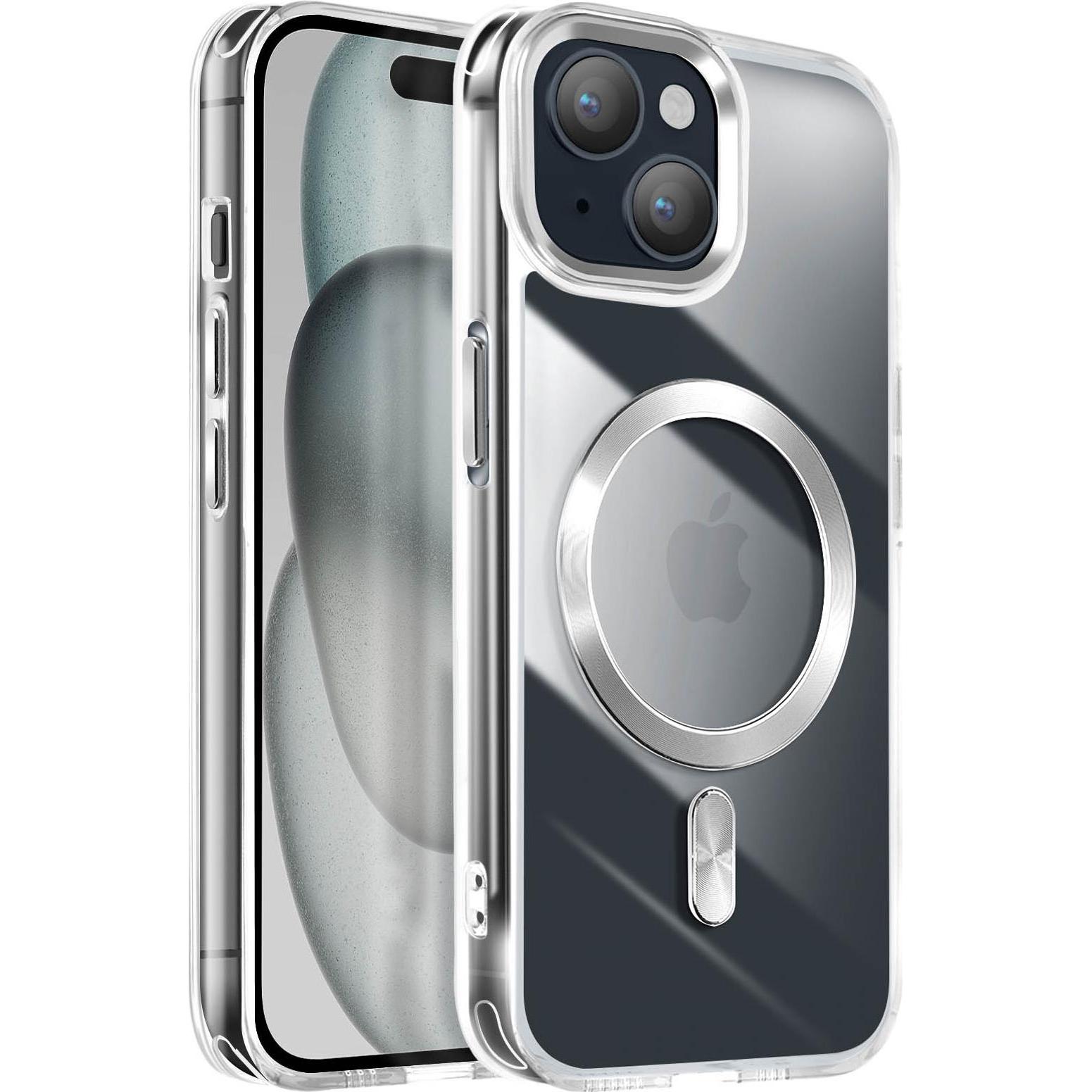 Avizar Cristal Color Case (Apple iPhone 15), Smartphone Hülle, Grau