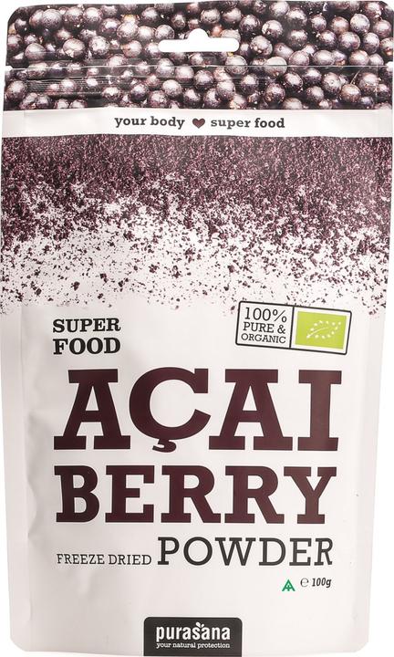 Produktbild Purasana Acai Berry Powder (100g) (Acai, 1 Stk., 100 g)
