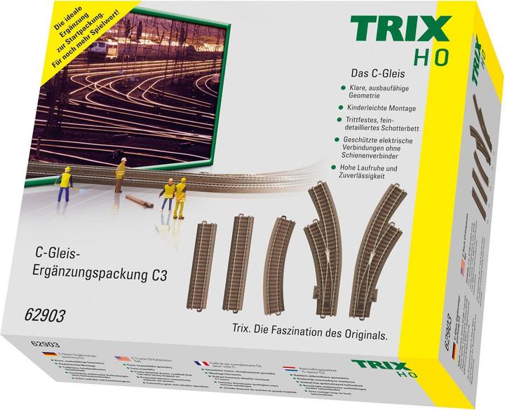 Image du produit Trix H0 Voie C T62903 Complément S (Piste H0)