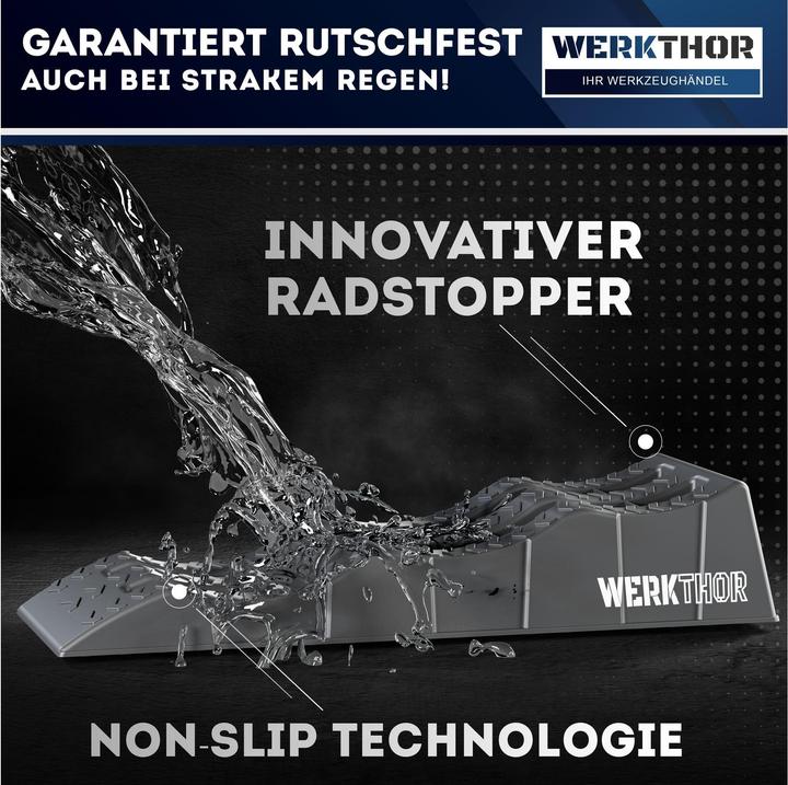Actual product image Werkthor Flat drive-on wedge set