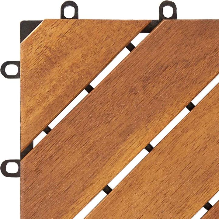 Produktbild vidaXL Terrassenfliese (10x, 30 x 30 cm)