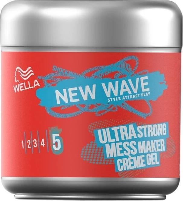 Produktbild Wella New Wave Gel Mess Construction Cream (Haarcreme, Haargel, 150 ml)