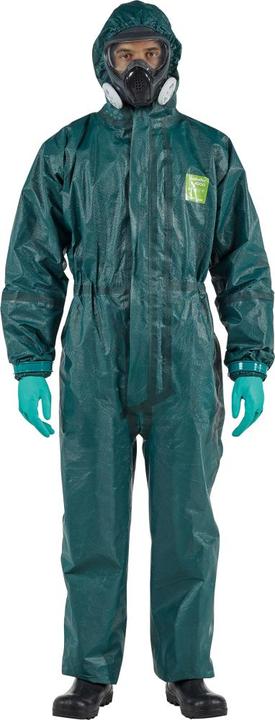 Ansell Protective coverall type 3/4/5 AlphaTec 4000, green, unisex size: 3XL (3XL)