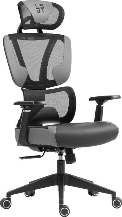Deltaco Gaming L33T Gaming Chair Fuzionx Ergo Chair In Mesh Fabric And Pu