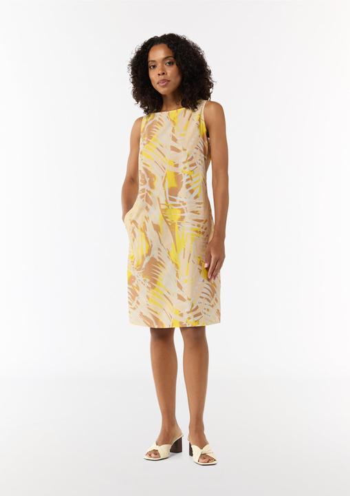 Produktbild Comma Kleid Gemustertes Baumwollkleid im Relaxed Fit (32)