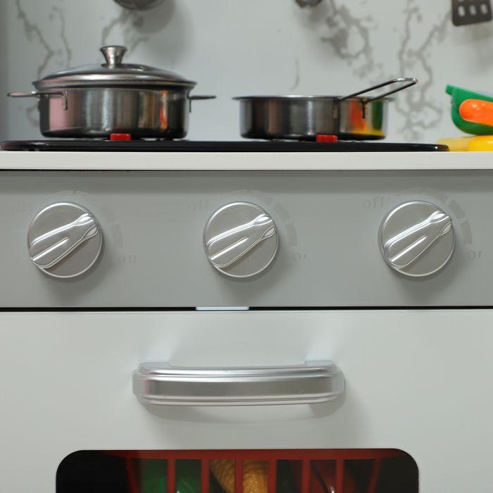 Produktbild Swisshandel24 Kinderküche Spielküche mit Elektroherd, Mikrowelle, Spüle & Wasserhahn