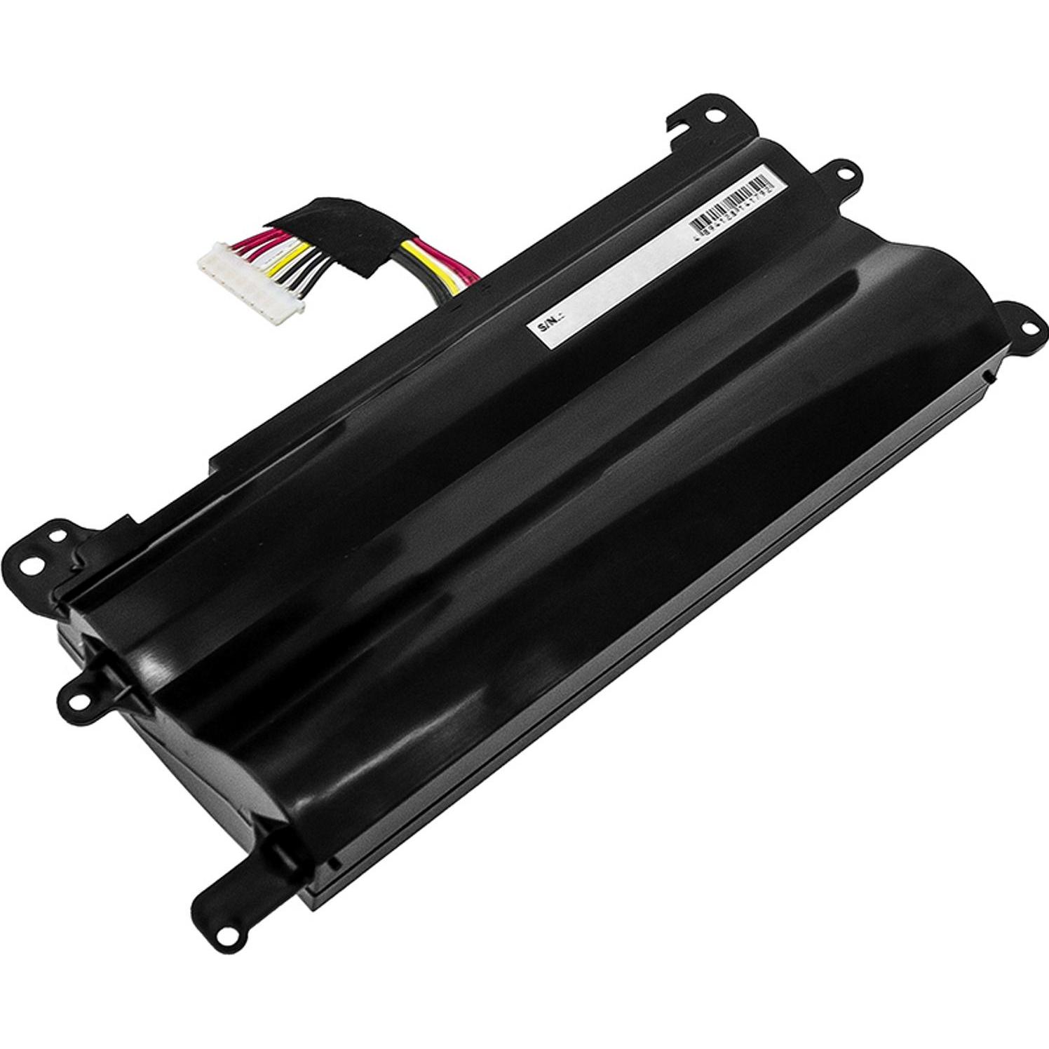 AGI Akku kompatibel mit Asus G752VM-GC034D (5800 mAh), Notebook Akku, Schwarz