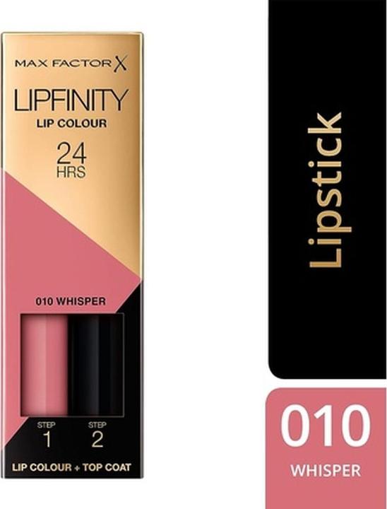 Image du produit Max Factor Lipfinity Lip Colour (010 Chuchotement)