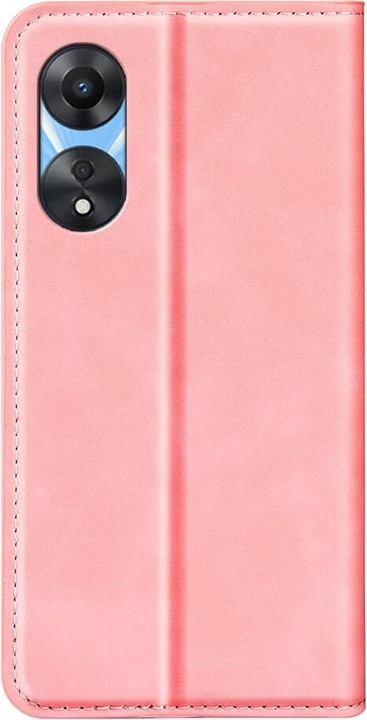 Actual product image Cover-Discount OPPO A58 5G / A78 5G - Stand Flip Case Cover pink-Copy (Oppo A78 5G, Oppo A58)