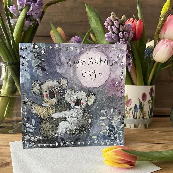 Alex Clark Art Muttertagskarte SPRS35 Koala