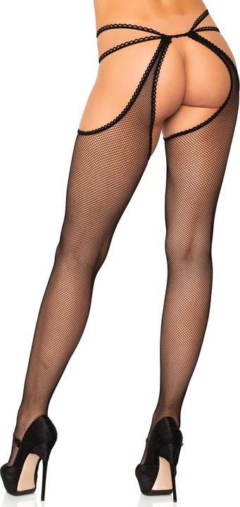Actual product image Leg Avenue Stockings with suspender belt (One size)