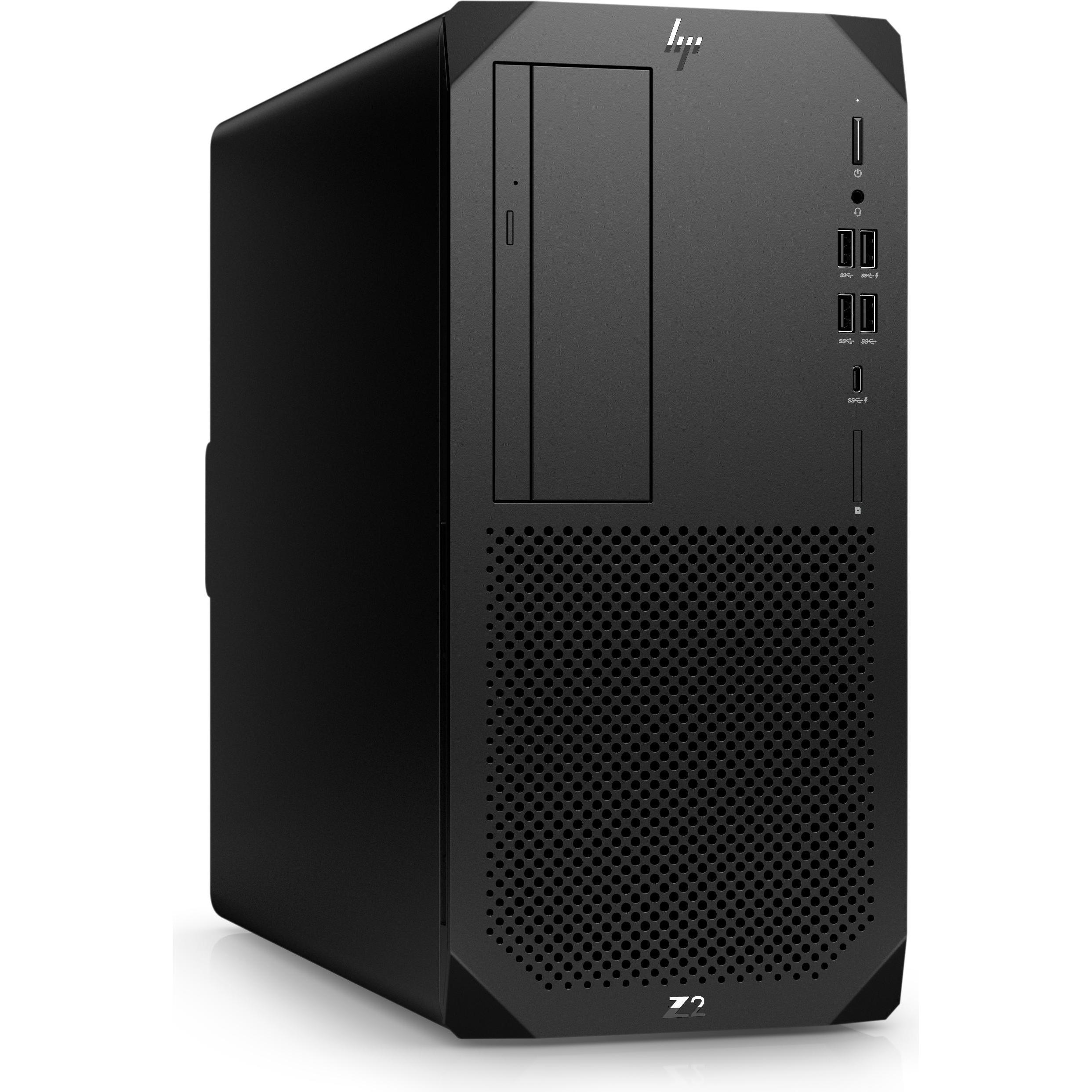 HP Z2 G9 (i9-14900KF, 64 GB, 2000 GB, RTX A4000), PC, Schwarz
