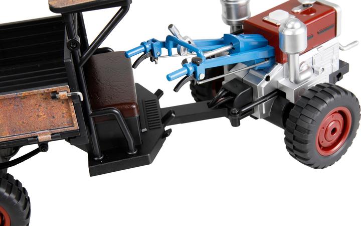 Immagine prodotto Amewi Retro-Traktor mit Rauch & Licht 4WD 1:12 RTR (RTR pronto all'uso)