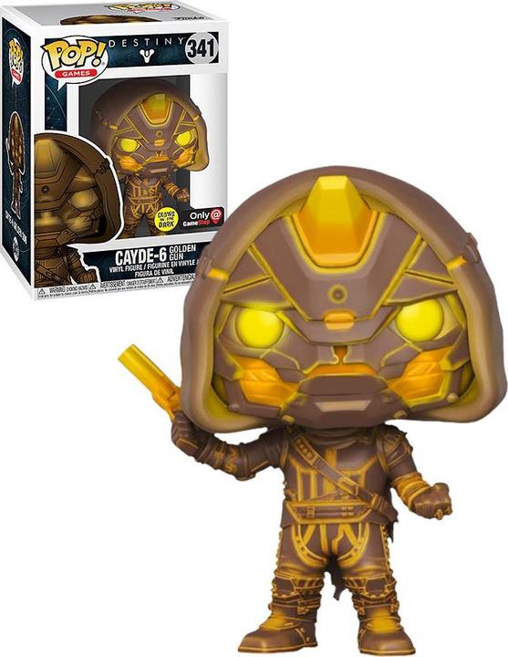 Image du produit Funko Pop Phosphorescent Destiny Cayde-6 with Gold Gun Edition Limitée