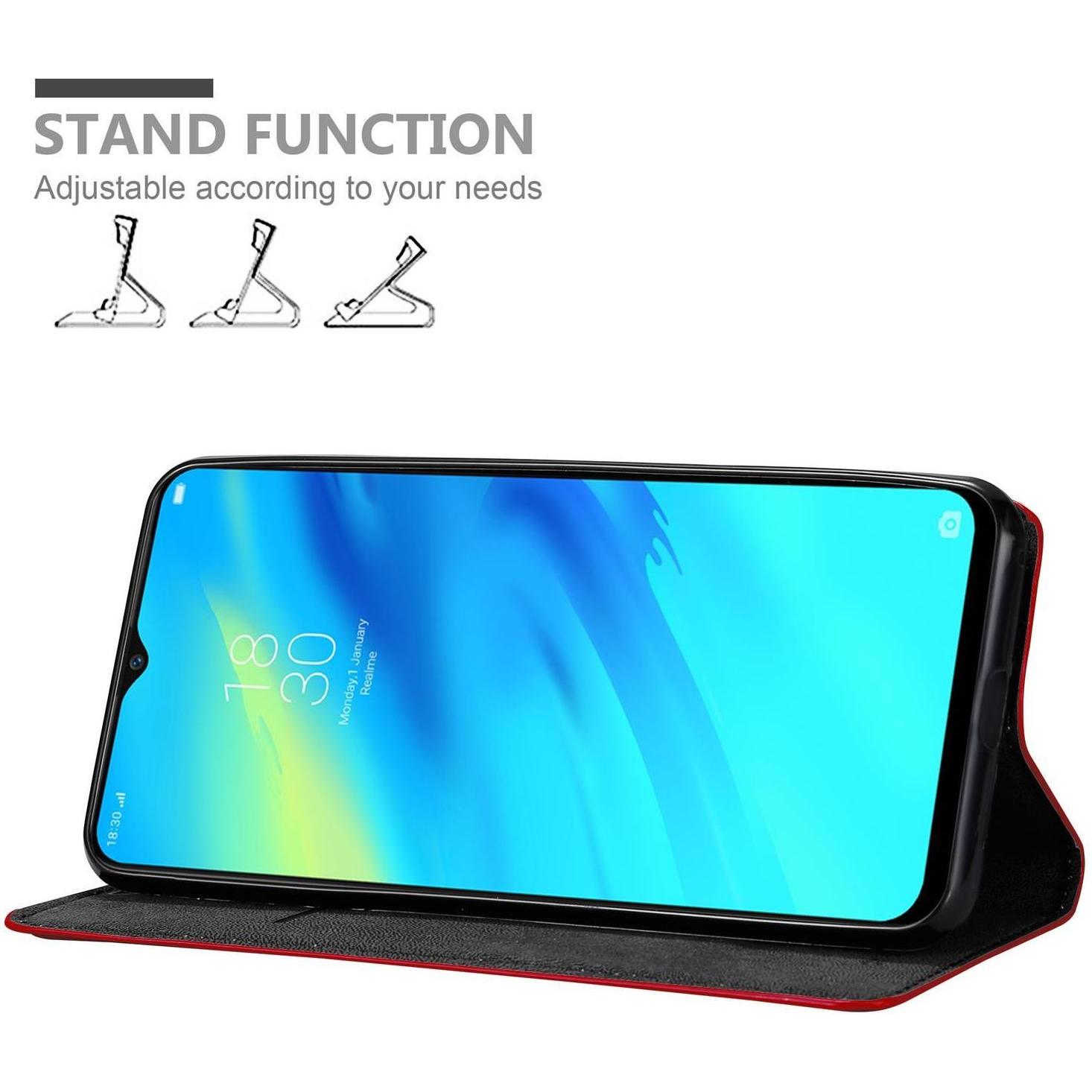 Thumbnail - Cadorabo Cover (Realme 7 Pro), Smartphone Hülle, Rot