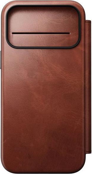 Actual product image Nomad Modern Leather Folio - Lederhülle für iPhone Max, Horween-Leder (Apple iPhone 17 Pro Max)