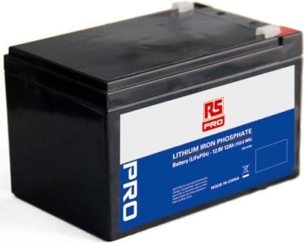 Immagine prodotto RS PRO Lithium iron phosphate battery UN38.3 (1 (1 pz., Specifico del dispositivo)