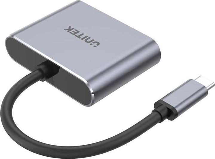 Image du produit Unitech Adaptateur graphique USB V1126A (USB-C, 2 Ports)