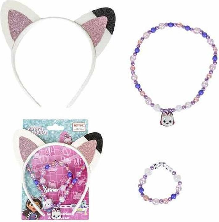 Actual product image Gabby's Dollhouse Haarband & Schmuckset Gabbys Puppenhaus