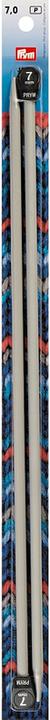 Produktbild Prym Stricknadeln 6.50 mm, Alu, 2 Stück, Grau