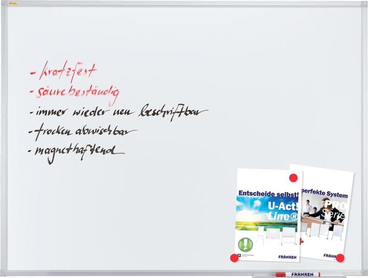 Produktbild Franken Whiteboard X-tra!Line Emaille (180 x 120 cm)