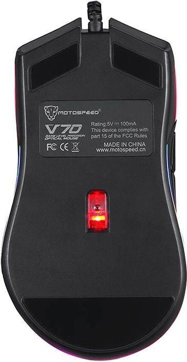 Image du produit Motospeed Souris de jeu filaire MV70 noire (Filaire)