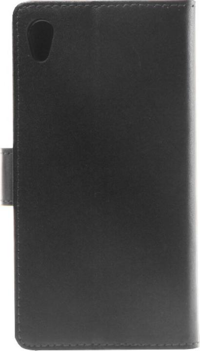 Produktbild NoName Slim Leather Book Case for Sony Xperia Z5 - black 4250710565238 (Sony Xperia Z5)