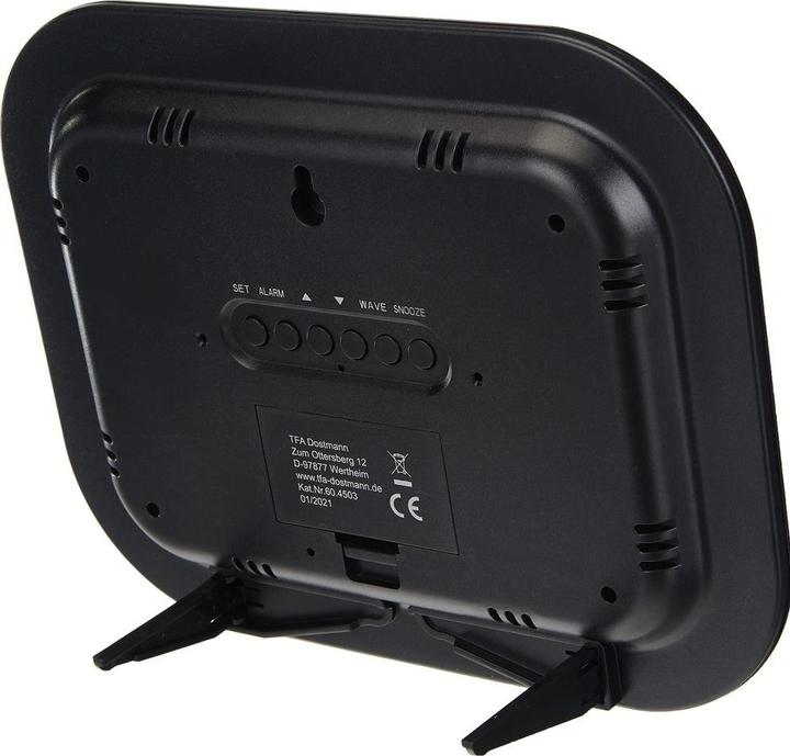 Immagine prodotto TFA 60.4503 Radio orologio da parete (23.50 cm)