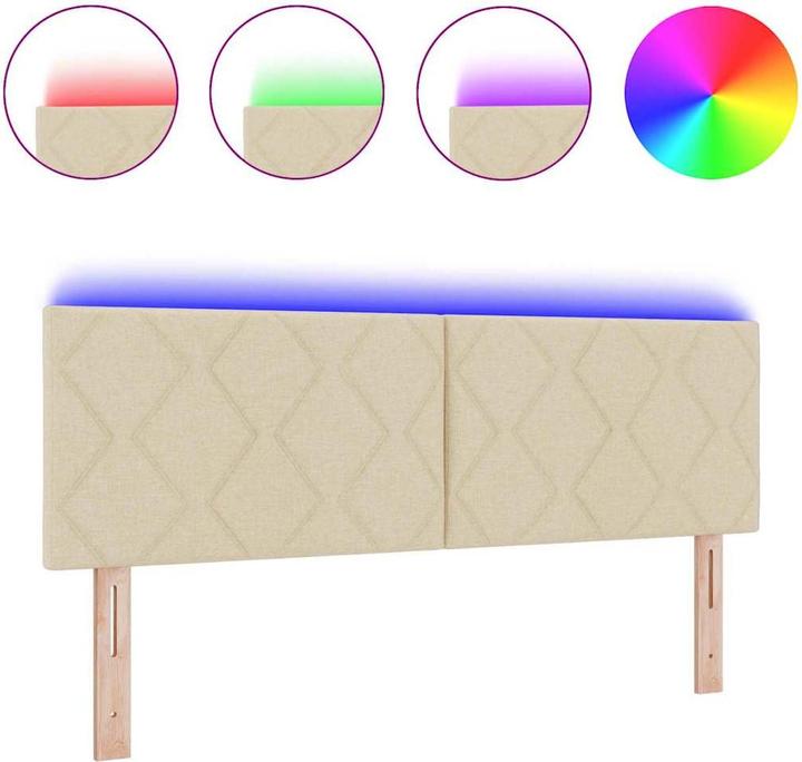 Produktbild VidaXL LED Kopfteil (120 x 120 x 120 cm)