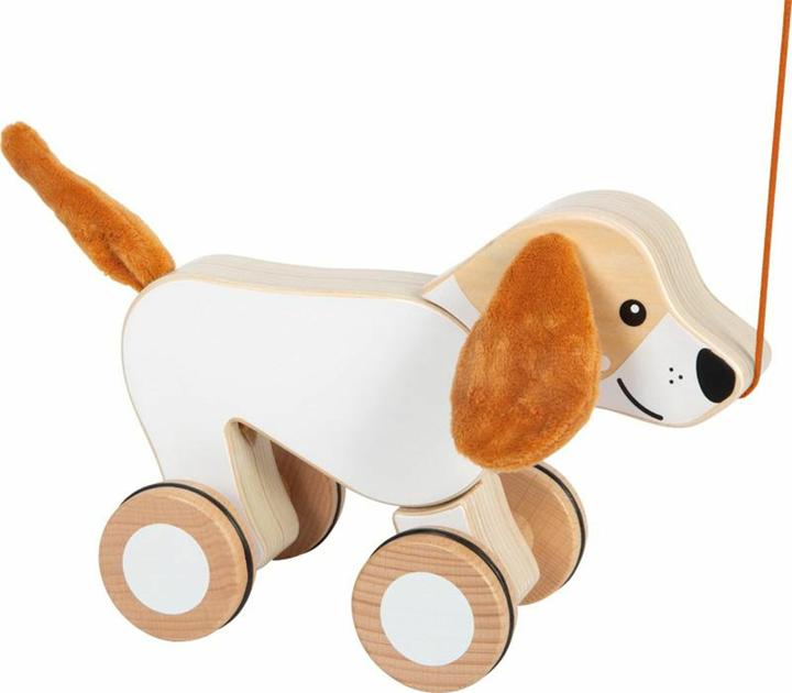 Image du produit small foot Chien à tirer avec oreilles crépitantes